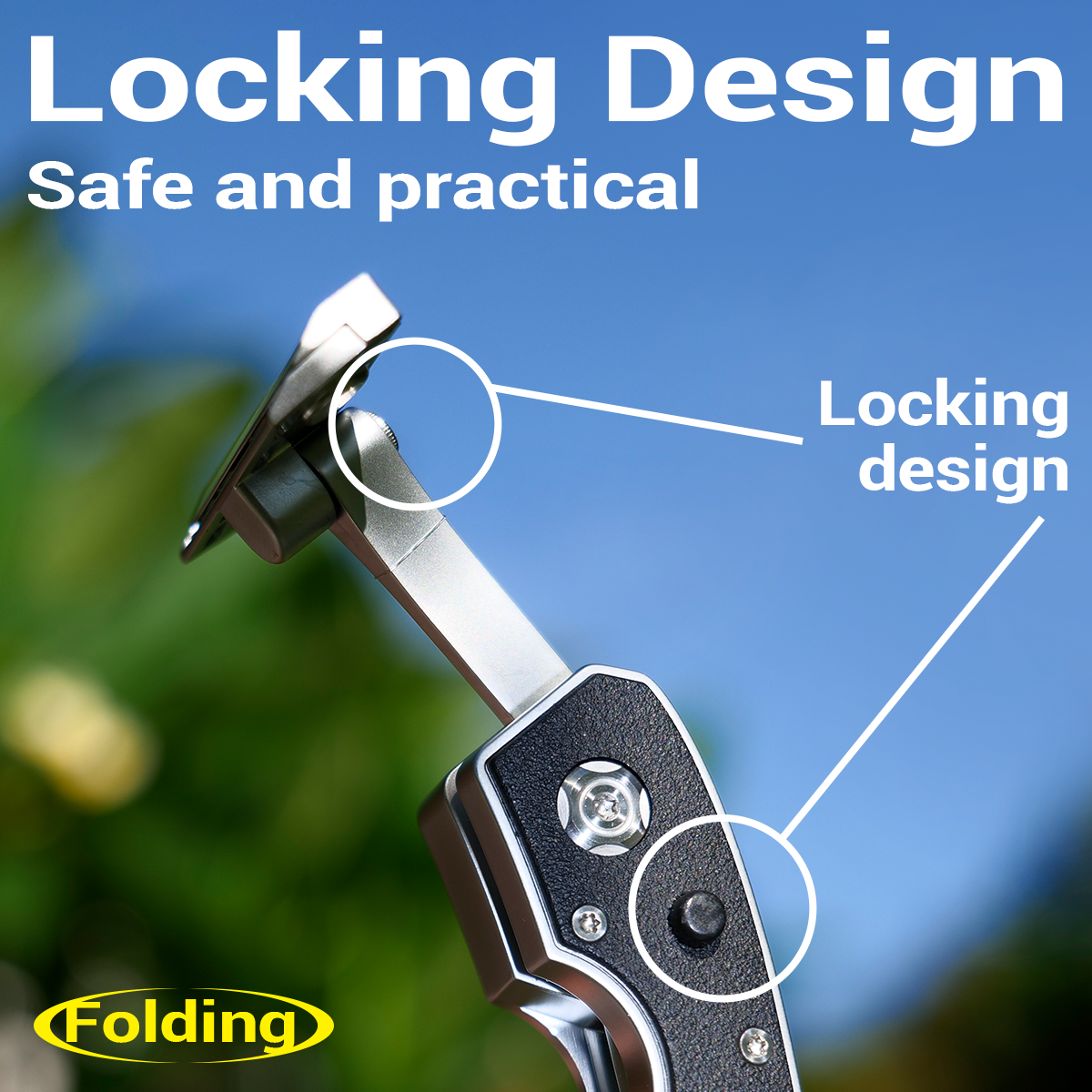 Metal Folding Safety Razor