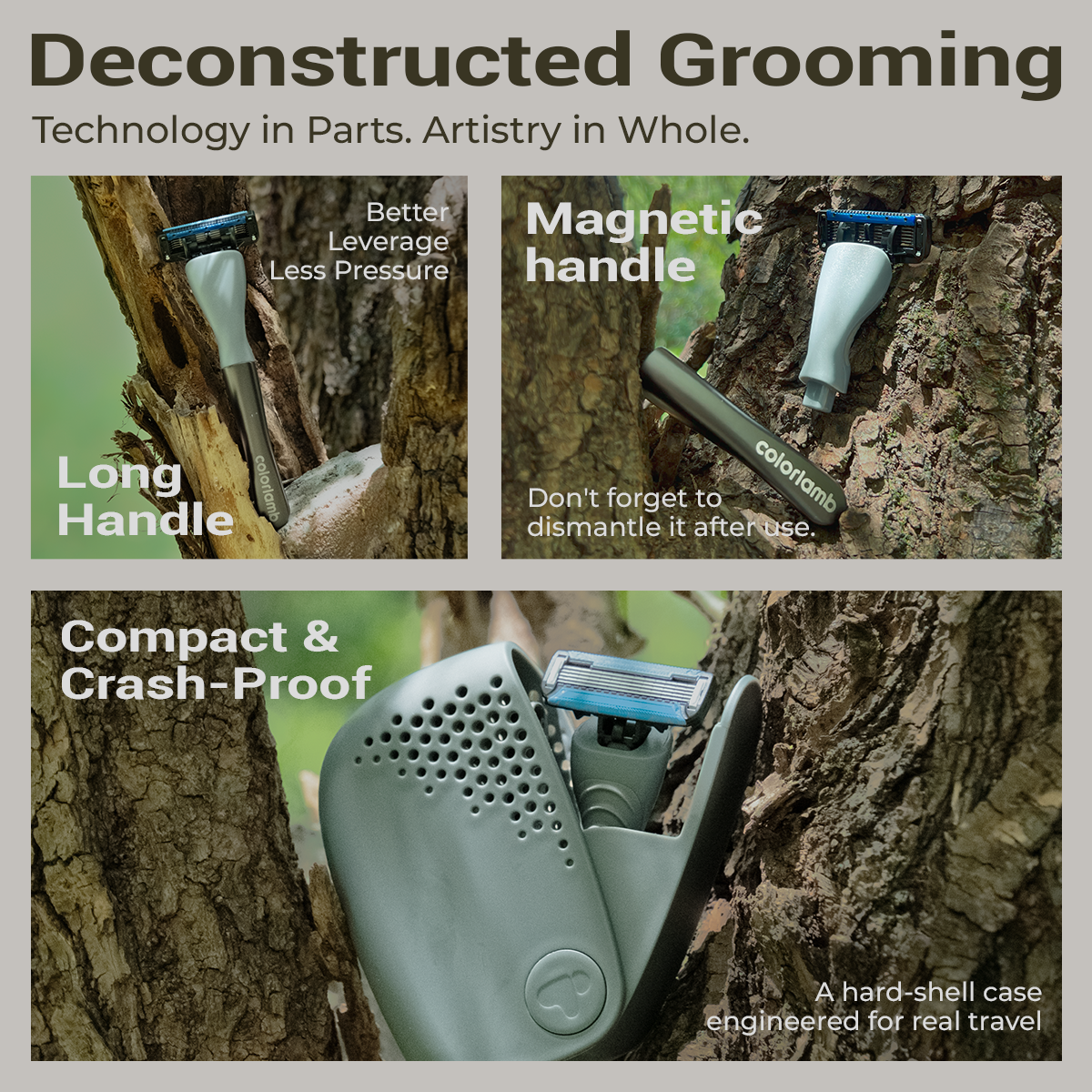 Metal Handle Portable Razor 3.0
